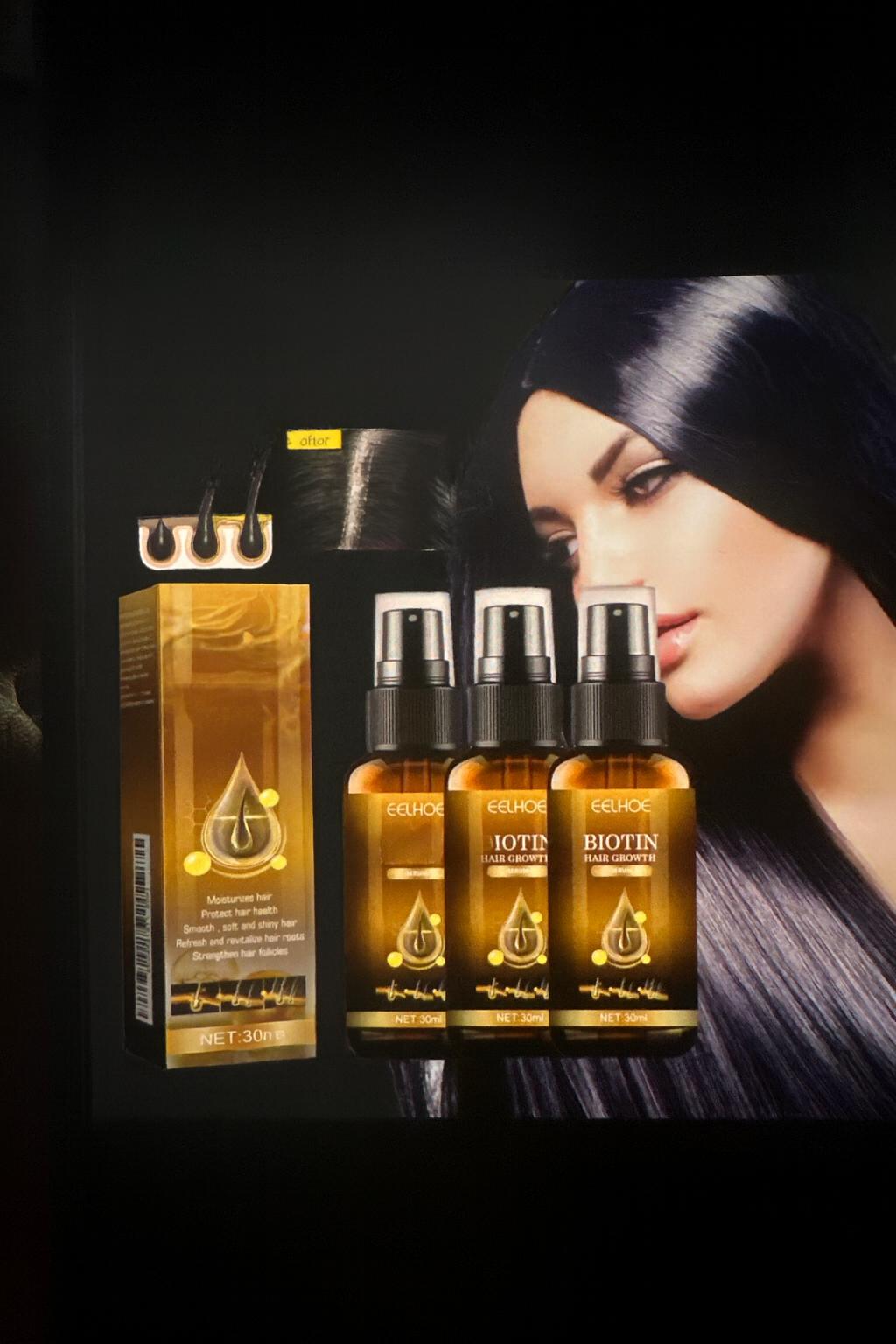 Spray capillaire à la BIOTINE