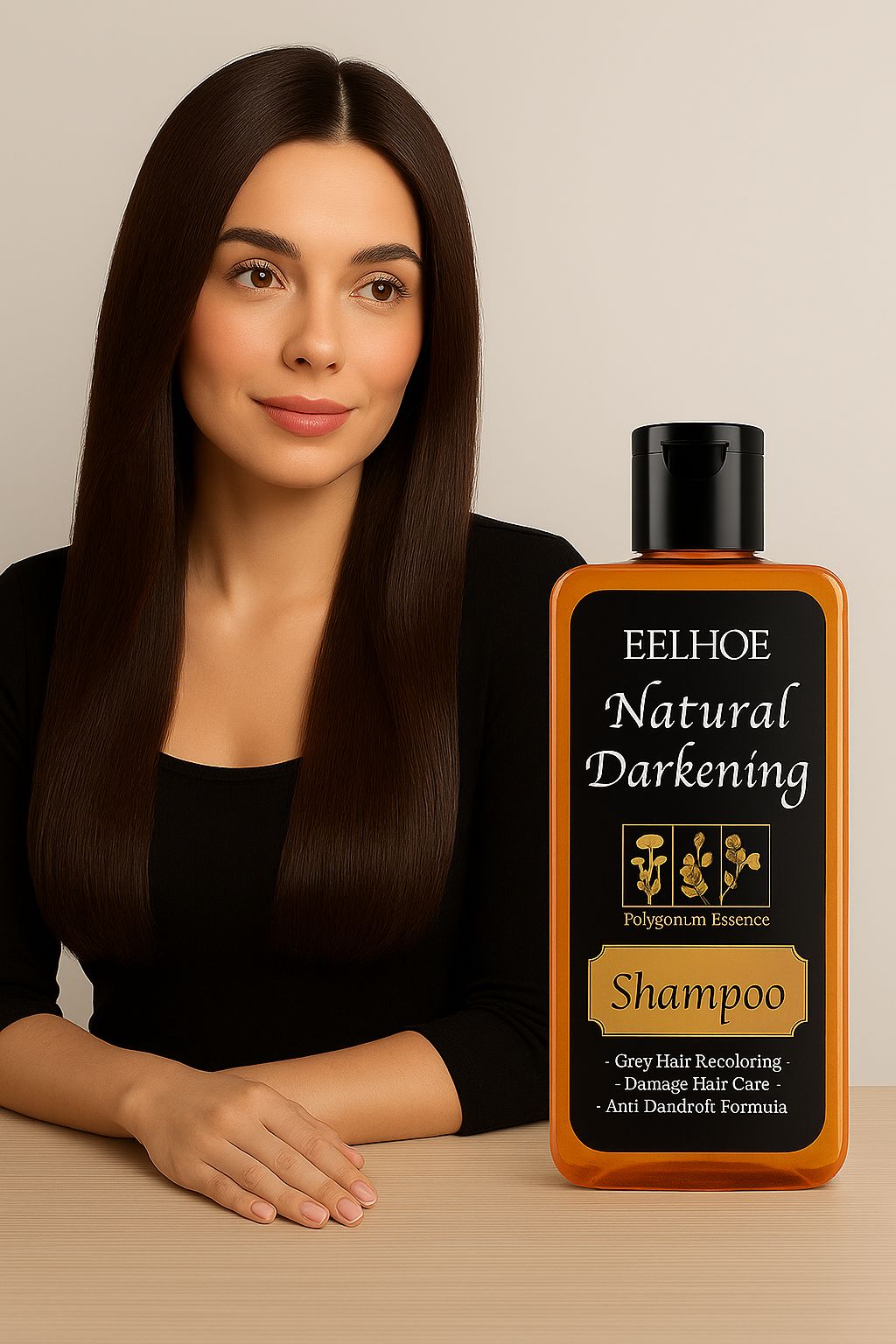 Shampoing colorant instantané