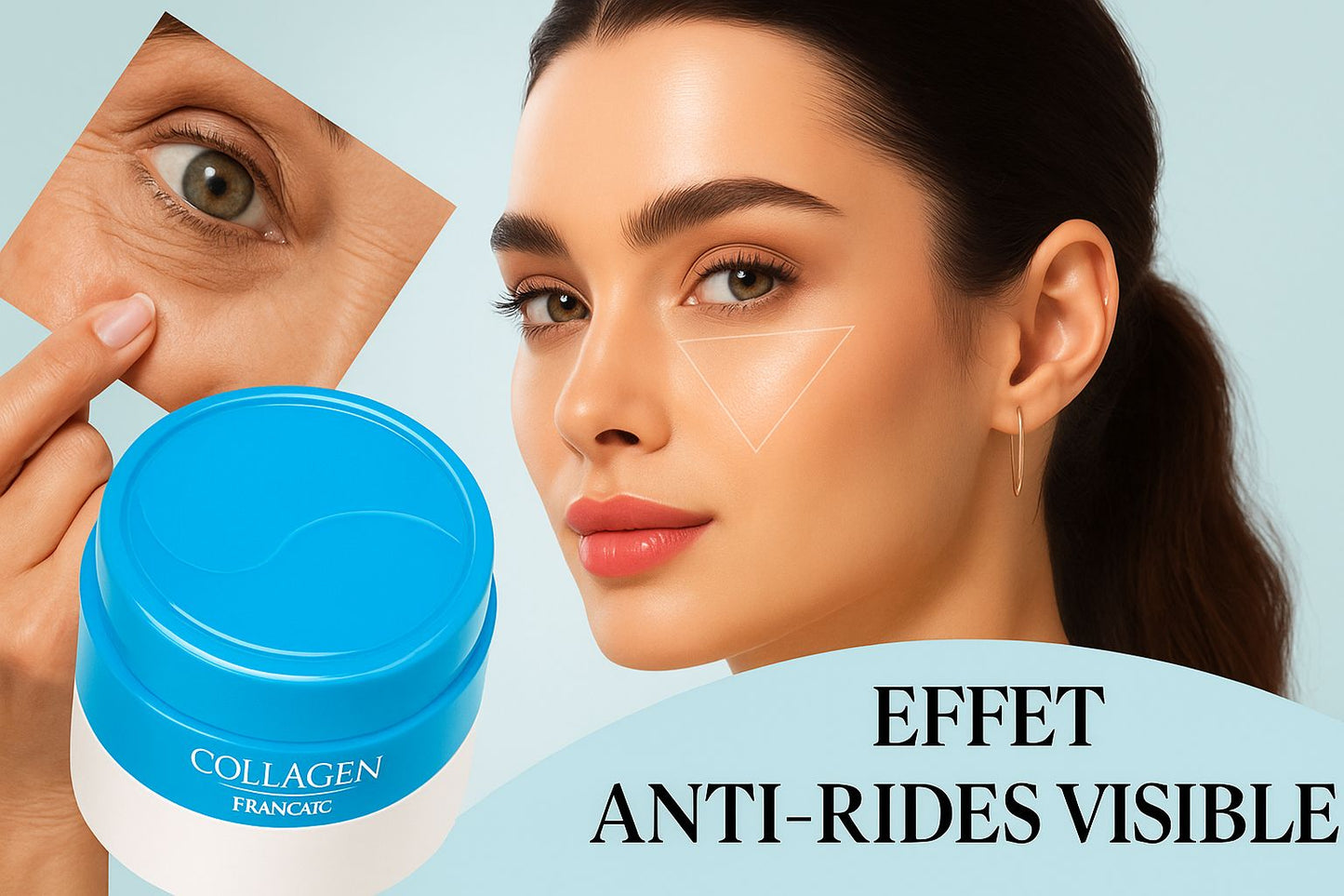 Masque pour les yeux au Collagen