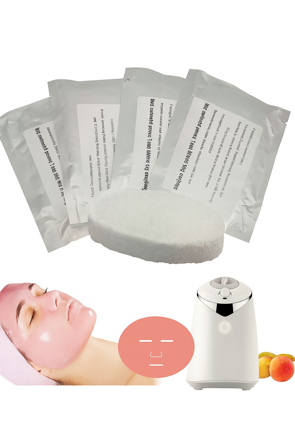 Capsules de Collagen pour machine à masque facial