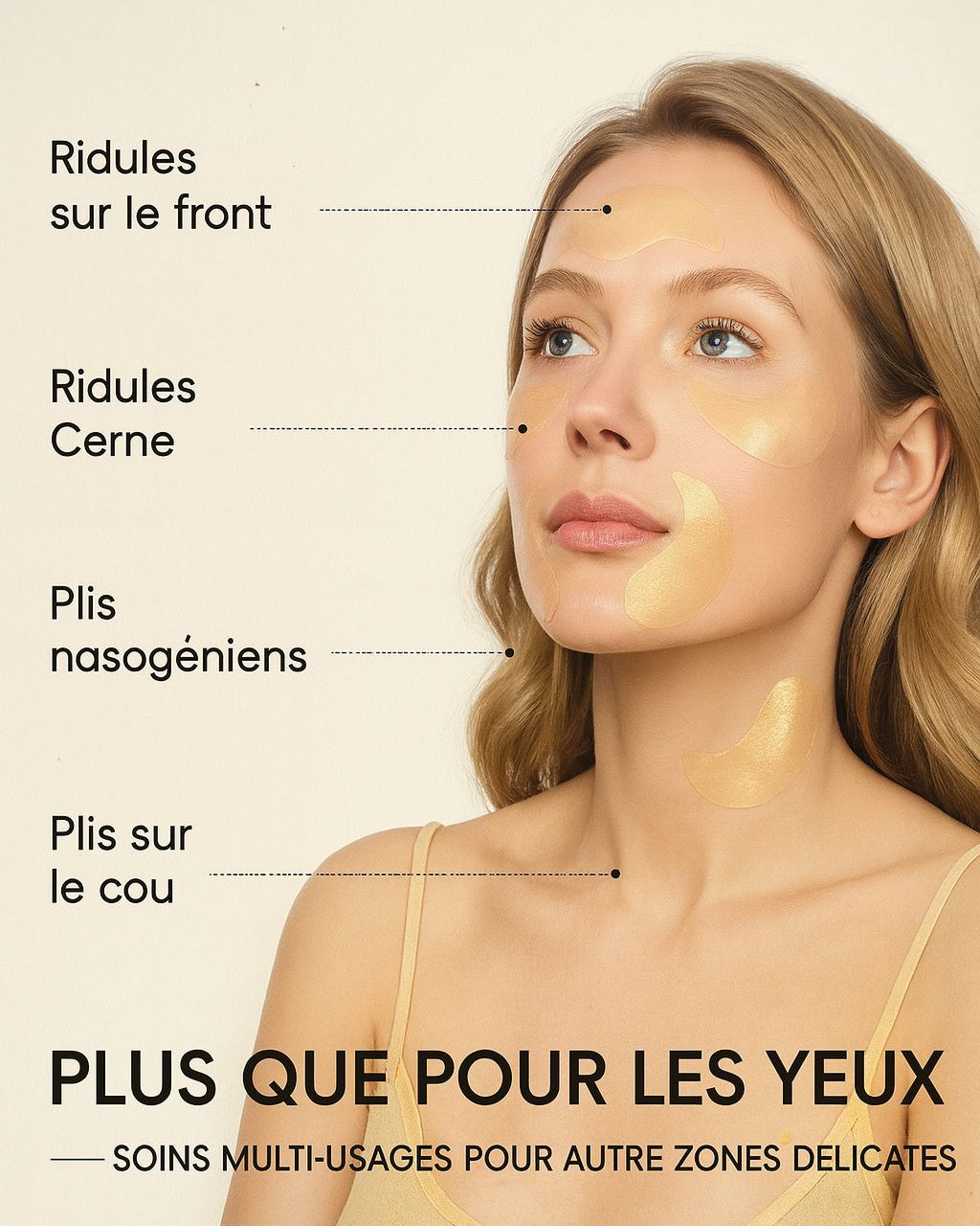 Masque pour les yeux à la bave d'escargot